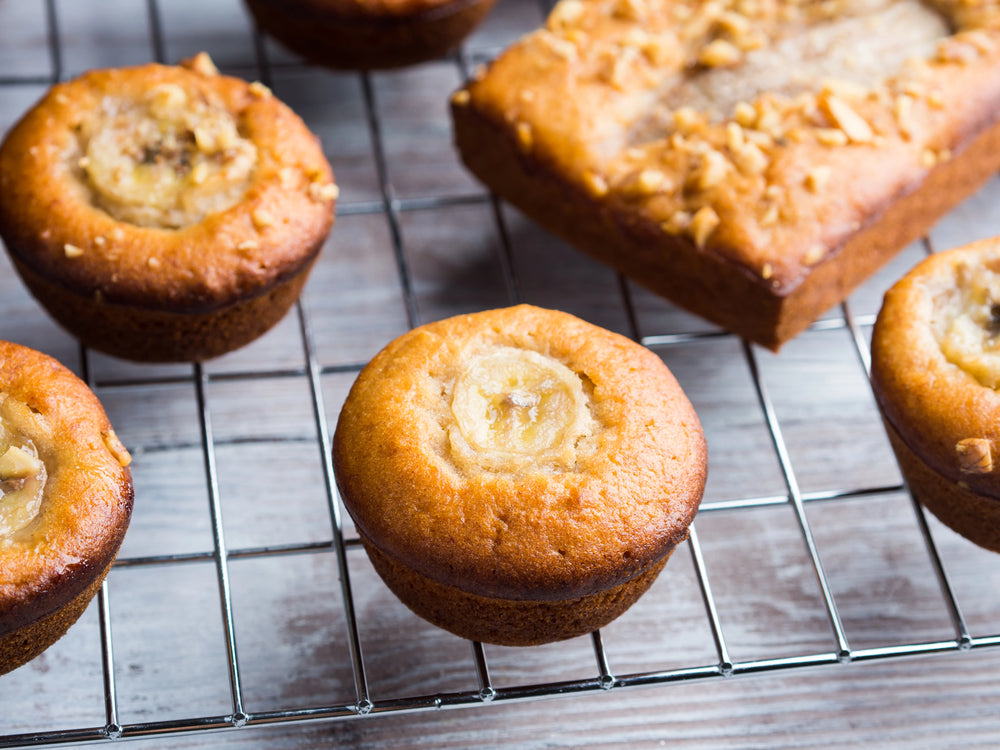 Bananenmuffins ohne Zucker