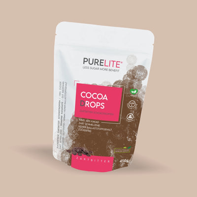 COCOA DROPS BIG zartbitter 450 g